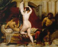 William Etty - Candaules King of Lydia Shews his Wife by Stealth to Gyges One of his Ministers as S